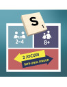 MTJLJ65,Joc Scrabble 2 In 1 Din Lemn In Limba Romana