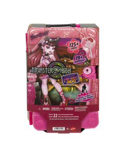 MTJDR50,Monster High Skulltimate Secrets Papusa Draculaura Cu Accesorii