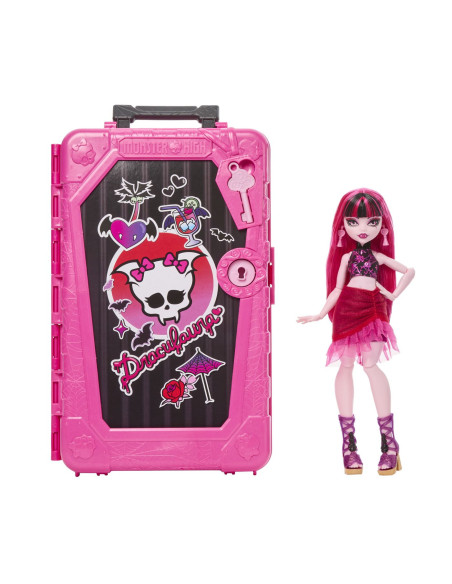 MTJDR50,Monster High Skulltimate Secrets Papusa Draculaura Cu Accesorii