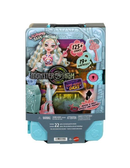 MTJDR51,Monster High Skulltimate Secret Papusa Lagoona Blue