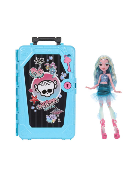 MTJDR51,Monster High Skulltimate Secret Papusa Lagoona Blue