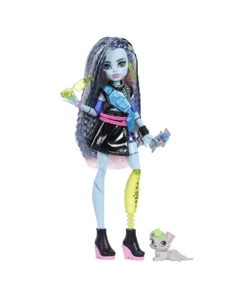 MTJHK31,Monster High Papusa Frankie Stein Cu Accesorii