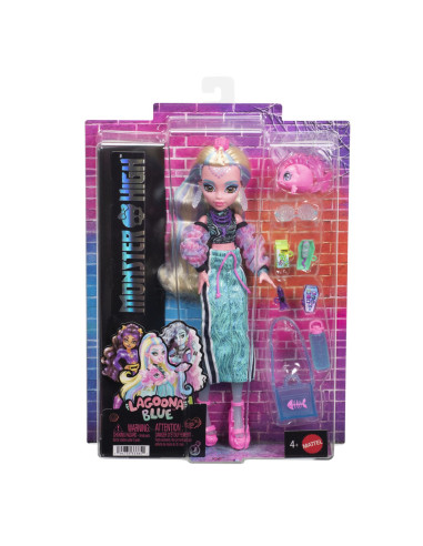 MTJHK33,Monster High Papusa Lagoona Blue Cu Accesorii