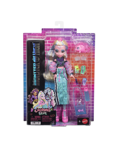 MTJHK33,Monster High Papusa Lagoona Blue Cu Accesorii