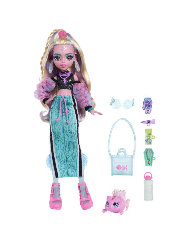 MTJHK33,Monster High Papusa Lagoona Blue Cu Accesorii