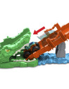 MTJJN45,Hot Wheels Monster Truck Set De Joaca Provocarea Crocodilului Cu Masinuta Mega Wrex