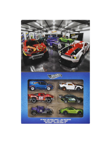 MTJLB24,Hot Wheels Legends Silver Series Legends Set 6 Masinute Metalice