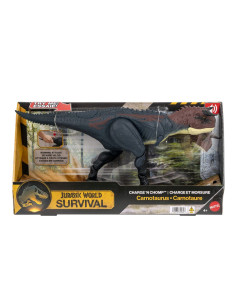 MTJKG85,Jurassic World Survival Charge And Chomp Dinozaur Interactiv Carnotaurus