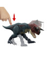 MTJKG85,Jurassic World Survival Charge And Chomp Dinozaur Interactiv Carnotaurus