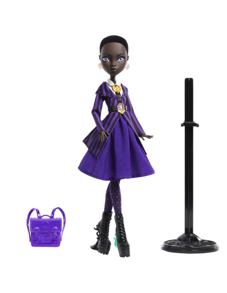 MTJDR71,Monster High Wednesday Papusa Bianca Barclay