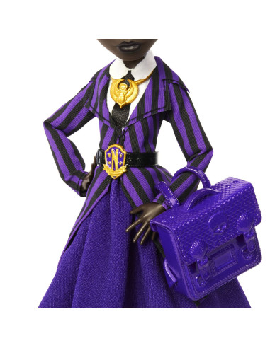 MTJDR71,Monster High Wednesday Papusa Bianca Barclay