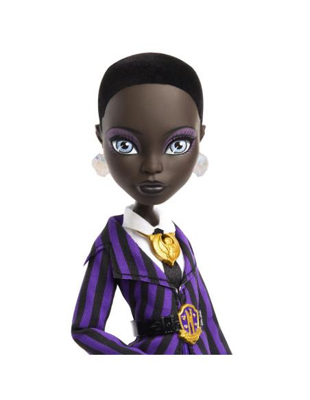 MTJDR71,Monster High Wednesday Papusa Bianca Barclay