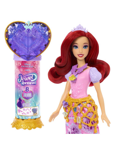 MTJHL49,Disney Princess Jewel Reveal Papusa Ariel