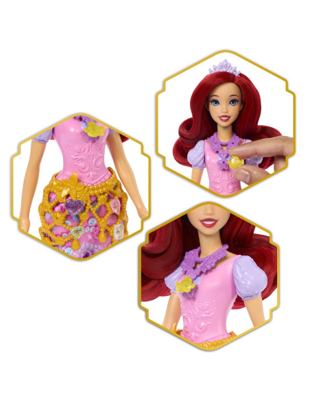 MTJHL49,Disney Princess Jewel Reveal Papusa Ariel