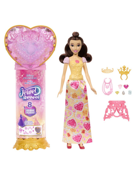 MTJHL51,Disney Princess Jewel Reveal Papusa Belle