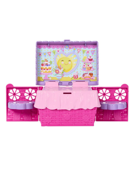MTJJB40,Barbie Family And Friends Set Clubul Lui Chelsea Petrecere Cu Ceai Surpriza