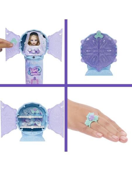MTJJY36,Disney Frozen Jewel Reveal Papusa Elsa