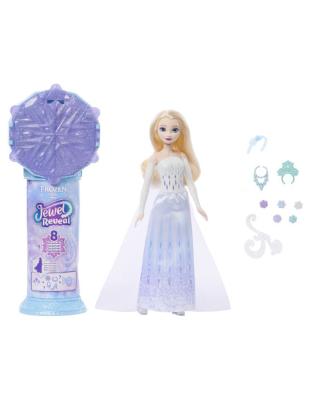 MTJJY36,Disney Frozen Jewel Reveal Papusa Elsa