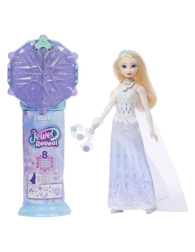 MTJJY36,Disney Frozen Jewel Reveal Papusa Elsa