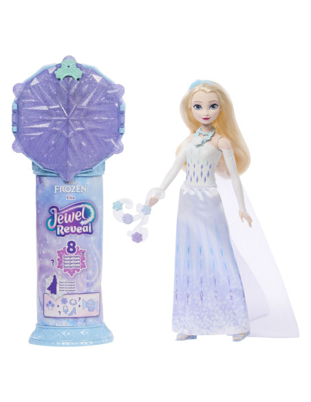 MTJJY36,Disney Frozen Jewel Reveal Papusa Elsa