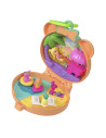 MTJKC79,Polly Pocket Set Gentuta Animalut Ursulet Roz Cu Accesorii