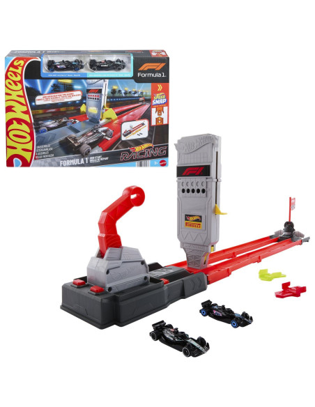 MTJKM88,Hot Wheels Racing Circuit De Curse Grid Start Formula 1 Cu 2 Masinute Incluse