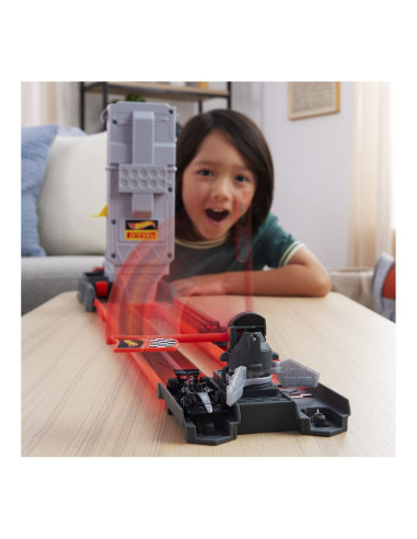 MTJKM88,Hot Wheels Racing Circuit De Curse Grid Start Formula 1 Cu 2 Masinute Incluse