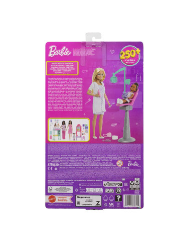 MTJCR71_JMK14,Barbie Set De Joaca Papusa Barbie Blonda Face Cariera Dentist