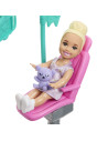 MTJCR71_JMK15,Barbie Set De Joaca Papusa Barbie Bruneta Face Cariera Dentist