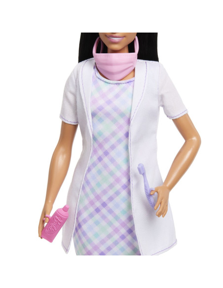MTJCR71_JMK15,Barbie Set De Joaca Papusa Barbie Bruneta Face Cariera Dentist