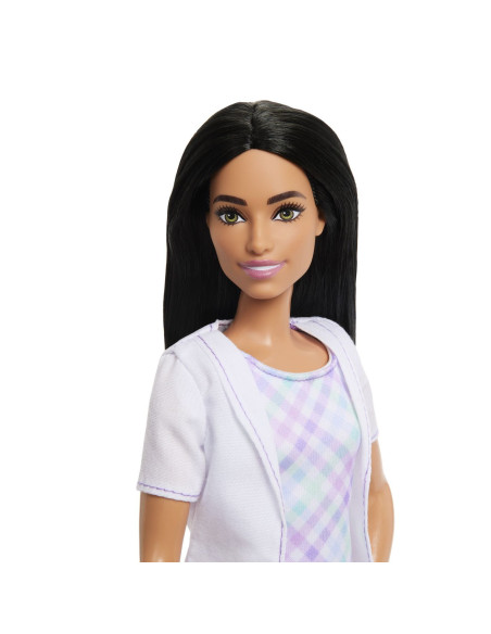 MTJCR71_JMK15,Barbie Set De Joaca Papusa Barbie Bruneta Face Cariera Dentist