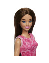 MTJCR71_JMK16,Barbie Set De Joaca Papusa Barbie Bruneta Cu Rochie Roz Face Cariera Profesoara