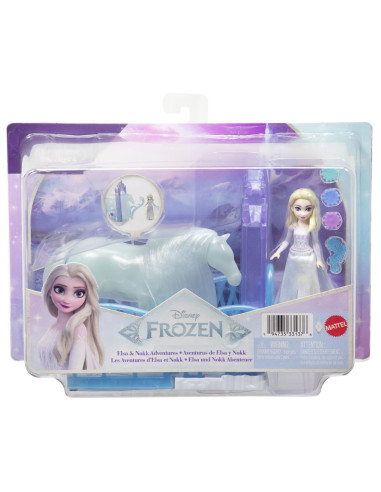MTJHH06_JHH08,Disney Frozen Set De Joaca Aventurile Lui Elsa Si Nokk Papusa Si Accesorii