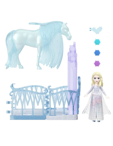 MTJHH06_JHH08,Disney Frozen Set De Joaca Aventurile Lui Elsa Si Nokk Papusa Si Accesorii