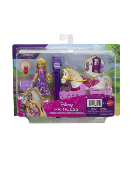 MTJHH06_JHH07,Disney Princess Set De Joaca Grajdul Regal Al Lui Rapunzel Papusa Si Accesorii