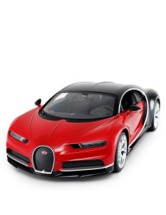 Ras75700_Rosu,Masina Cu Telecomanda Bugatti Chiron Rosu Scara 1 La 14 2