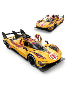Ras10110_Galben,Masina Cu Telecomanda Ferrari 499p N83 Galben Scara 1 La 14 2
