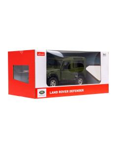 Ras78400_Verde,Masina Cu Telecomanda Land Rover Defender Verde Cu Scara 1 La 14
