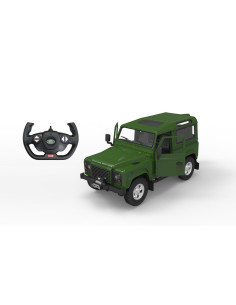 Ras78400_Verde,Masina Cu Telecomanda Land Rover Defender Verde Cu Scara 1 La 14 2