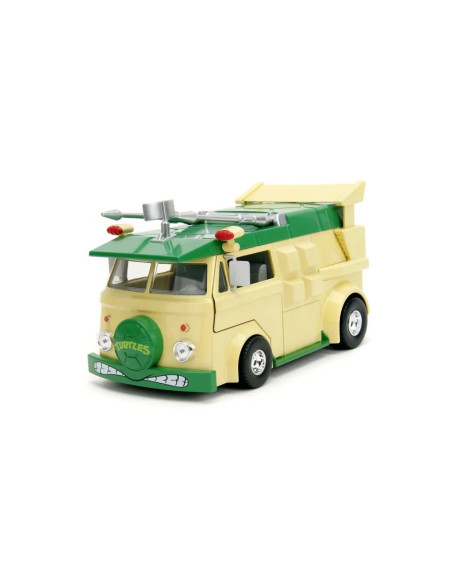 VV-9334529314R00,Jada Testoasele Ninja Set Metalic Figurina Donatello Si Vagonul De Petrecere Scara 1 La 24