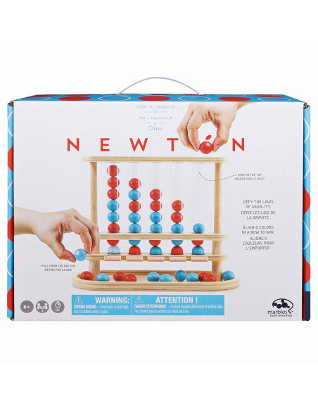 VV-6045061,Joc Marbles Newton 5 In Linie Din Lemn