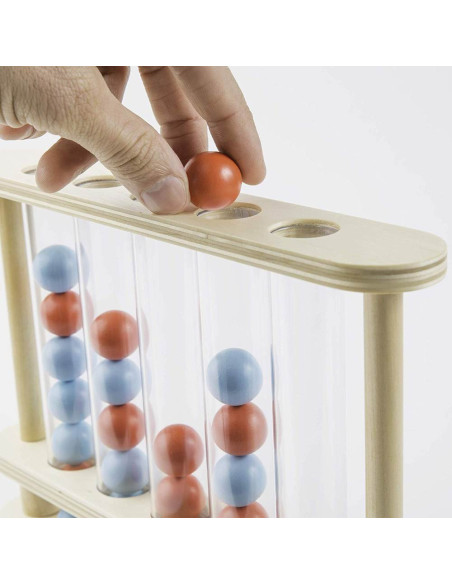 VV-6045061,Joc Marbles Newton 5 In Linie Din Lemn
