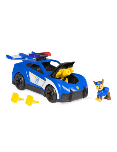 VV-6074962,Patrula Catelusilor Cauta Si Salveaza Set Masinuta De Salvare Cu Lumini Si Sunete Cruiser Si Figurina Chase