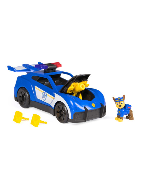 VV-6074962,Patrula Catelusilor Cauta Si Salveaza Set Masinuta De Salvare Cu Lumini Si Sunete Cruiser Si Figurina Chase