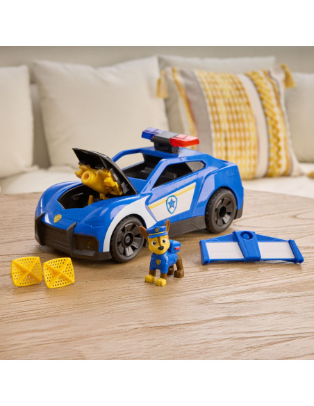VV-6074962,Patrula Catelusilor Cauta Si Salveaza Set Masinuta De Salvare Cu Lumini Si Sunete Cruiser Si Figurina Chase