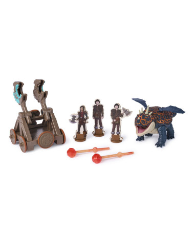 VV-6075575_20156293,Cum Sa Iti Dresezi Dragonul Incercarea Flacarii Set De Joaca Catapulta Explozie Si Dragonul Gronckle