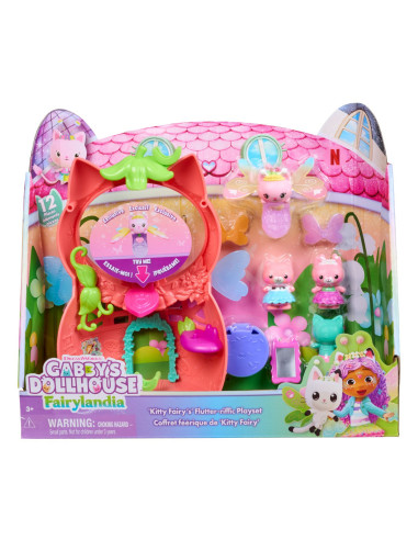 VV-6075567,Gabbys Dollhouse Fairylandia Set De Joaca Zana Pisicutei Cu Figurine Si Accesorii