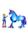 VV-6075347,Unicorn Academy Set Antreneaza Si Straluceste Unicornul River Si Papusa Isabel