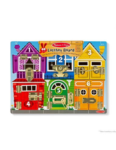 VV-6075185,Melissa And Doug Set De Invatare Placa Cu Zavoare Din Lemn