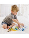 VV-6075185,Melissa And Doug Set De Invatare Placa Cu Zavoare Din Lemn
